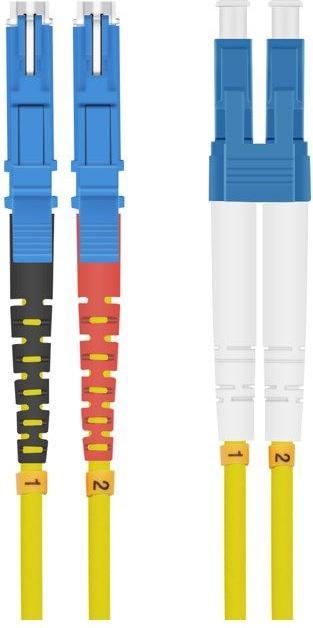 Produktbild Helos LWL E2000 Patch-Kabel (CAT6, 3 m)