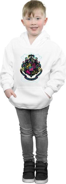 Produktbild Neon Hogwarts Crest Kapuzenpullover Jungen (128)