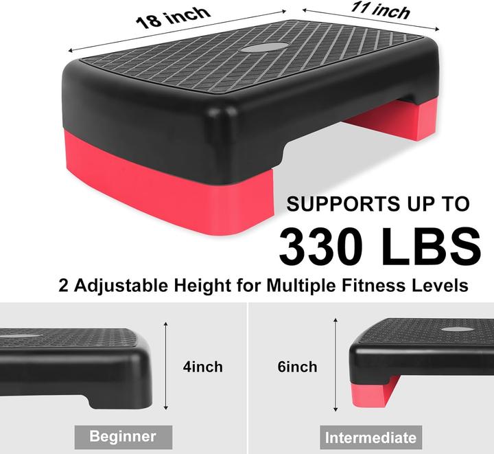 Image du produit Funjepe Höhenverstellbarer Aerobic-Stepper