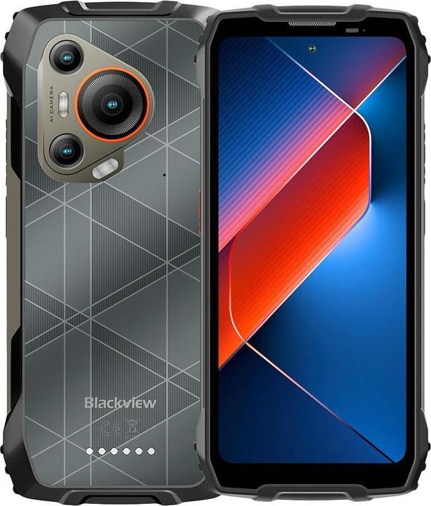 Blackview BL7000 (Doke IA - 5G - Écran 6.78" - 256 Go, 8 Go RAM) Noir (256 GB, Melns, 6.78", Dual SIM)