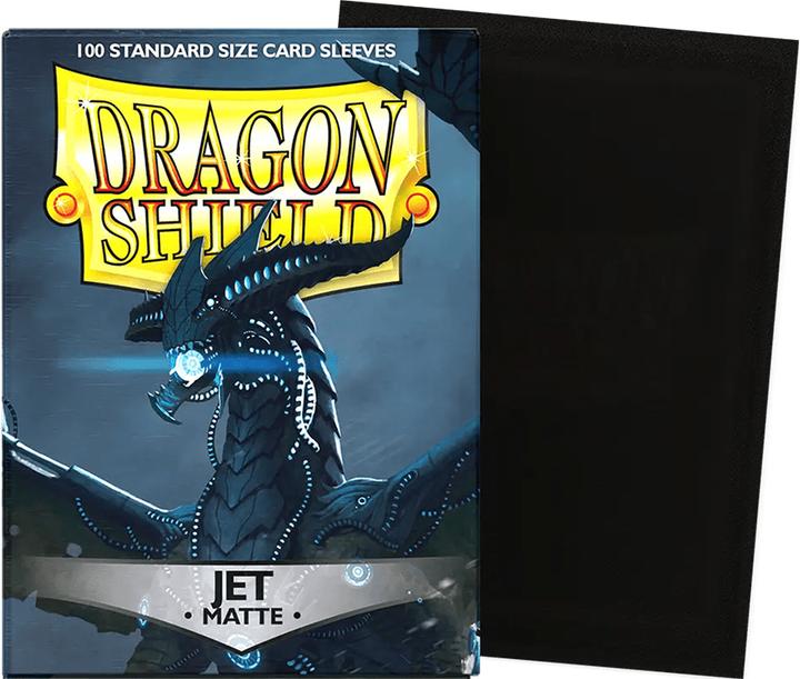 Actual product image Arcane Tinman ART11024 - Matte - Jet (100) Card Sleeves