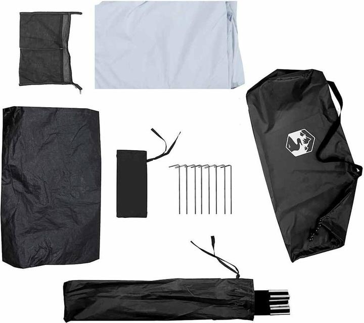 Actual product image vidaXL Campingzelt (2.55 kg, 1 person)