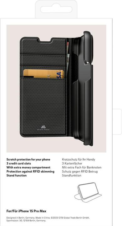 Immagine prodotto Black Rock Il classico (Apple iPhone 15 Pro Max)