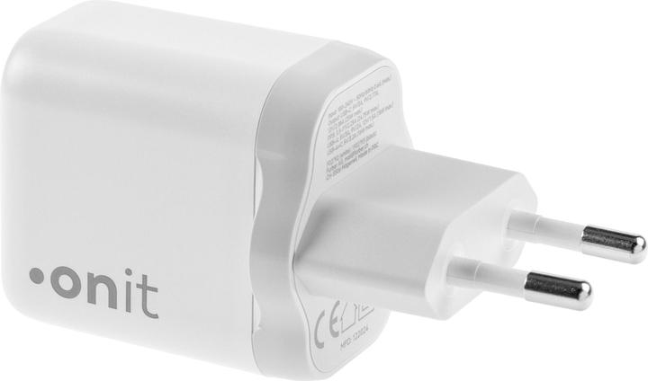Produktbild Onit USB-Wandladegerät Dual 1C1A 25 W GaN Weiss (25 W)