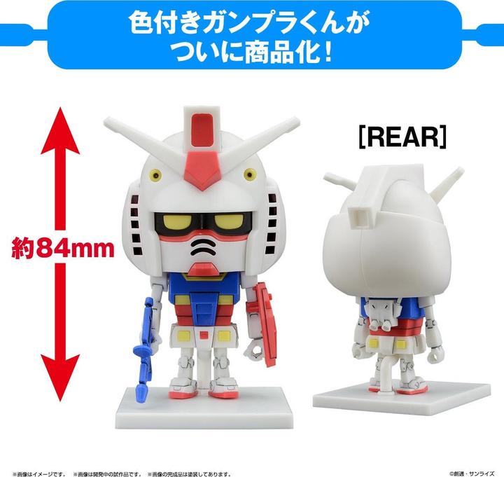 Actual product image Bandai GUNDAM - 1/1 Gunpla-Kun DX Set (with Runner ver.) - Model Kit