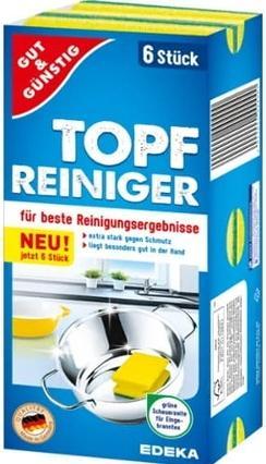 Actual product image Gut & Günstig GUT&GÜNSTIG pot cleaner, 6 pcs. (6 pcs.)