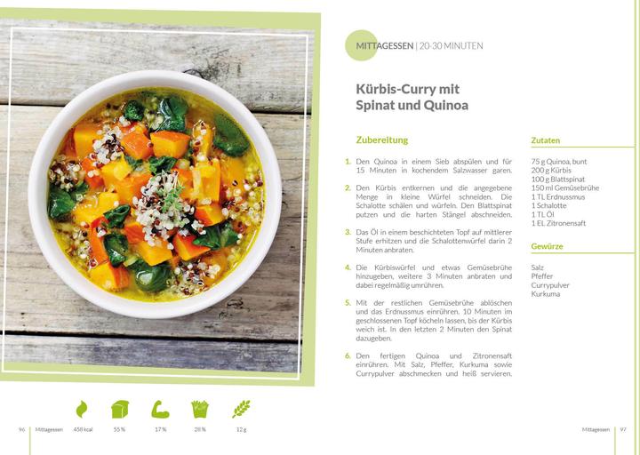 Produktbild Vegane Diät - Ernährungsplan zum Abnehmen für 30 Tage (Deutsch, Peter Kmiecik, 2021)