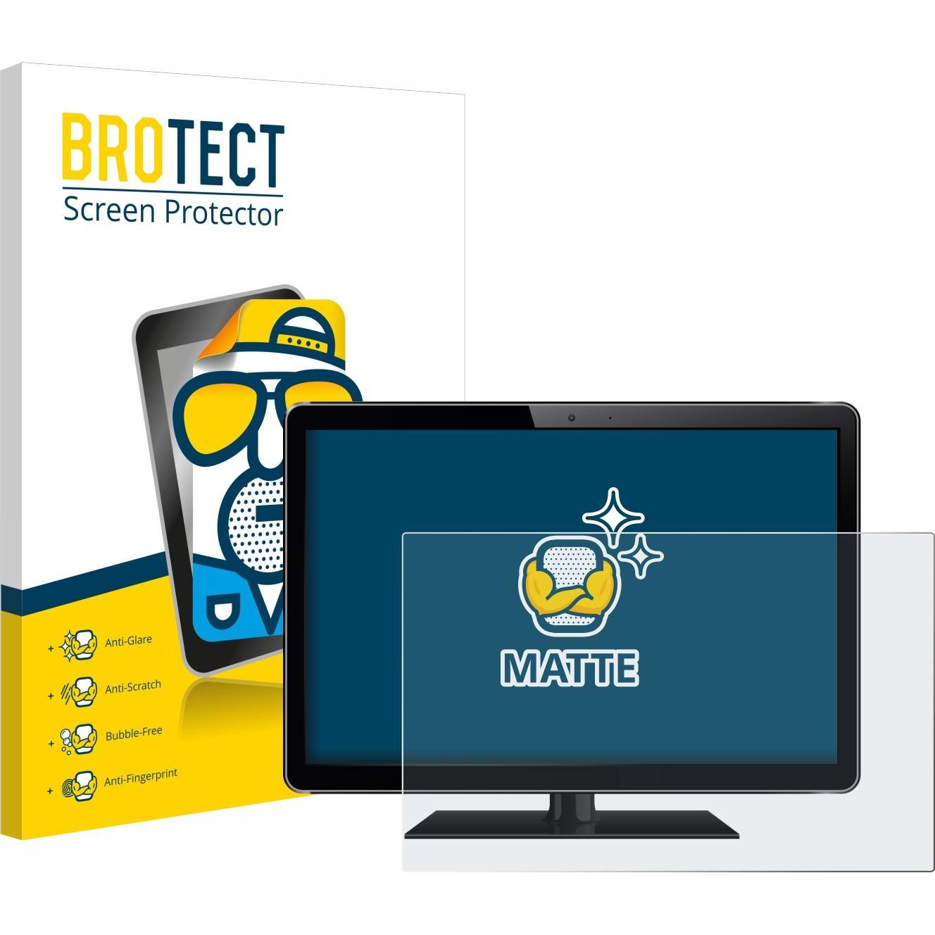 BROTECT Entspiegelungs-Schutzfolie Displayschutz Matt (14", 16 : 9), Notebook Schutzfolie