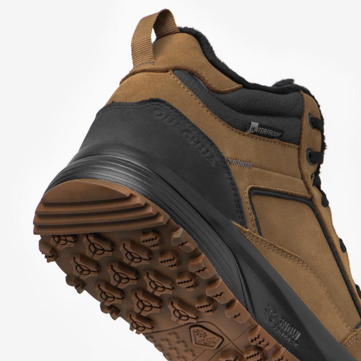 Produktbild Quechua Winterschuhe Herren Leder halbhoch warm wasserdicht Winterwandern - SH500 (45)