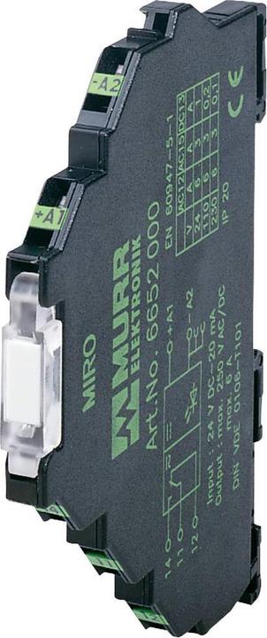 Immagine prodotto Murr Elektronik Relè optoaccoppiatore 6652511 Tensione di commutazione (max.): 48 V/DC 1 pz.