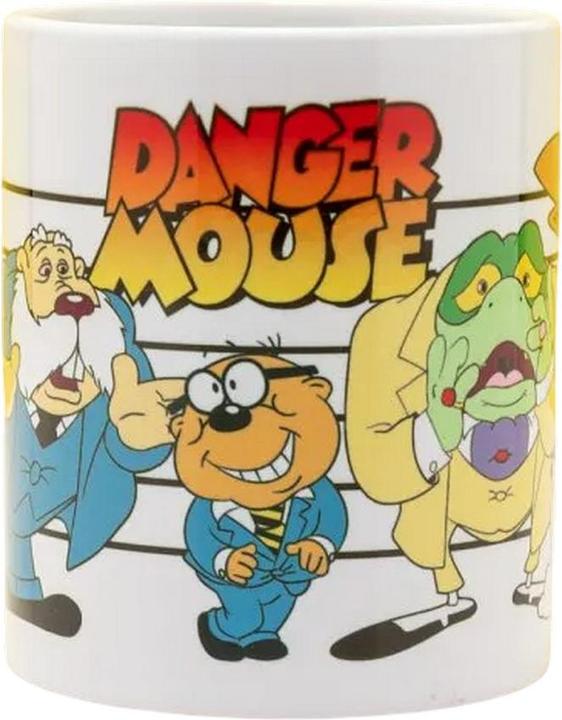 Actual product image Danger Mouse Line Up Mug (312 ml)