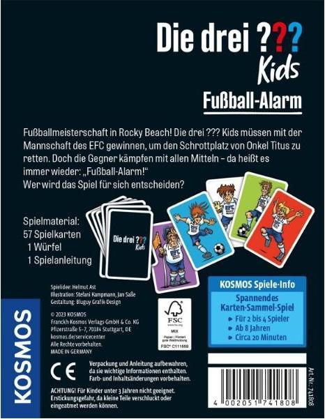 Immagine prodotto Kosmos I tre allarmi calcio per bambini (Tedesco)