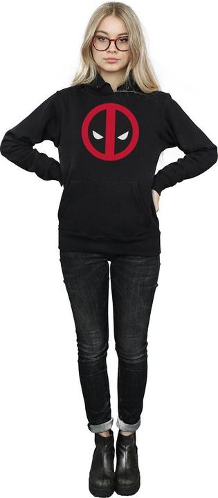 Image du produit - Sweat à capuche DEADPOOL LARGE CLEAN LOGO - Femme (XXL)
