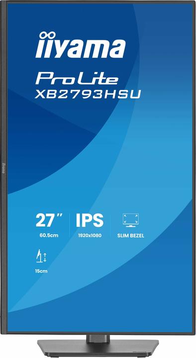 Image du produit iiyama XB2793HSU-B1 (1920 x 1080 pixels, 27")