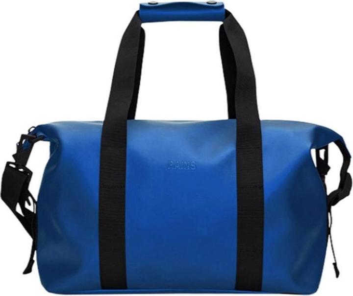 Actual product image Rains Hilo Weekend Bag Small W3 Unisex Backpack - Blue