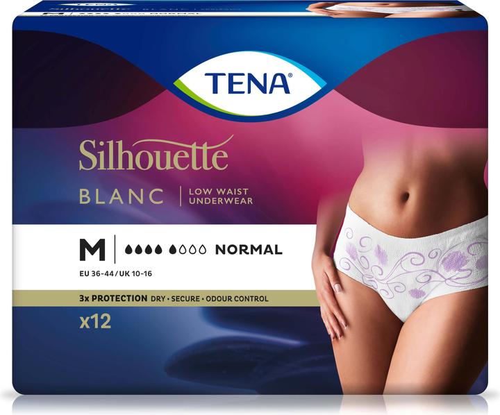 Actual product image Tena LADY Pads for bladder incontinence Pants Discreet size M (12 x, Regular)