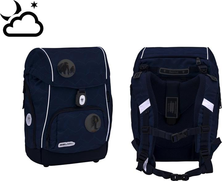 Image du produit Belmil COMFY Plus Ensemble de sacs à dos scolaires Estate Blue (16 l)
