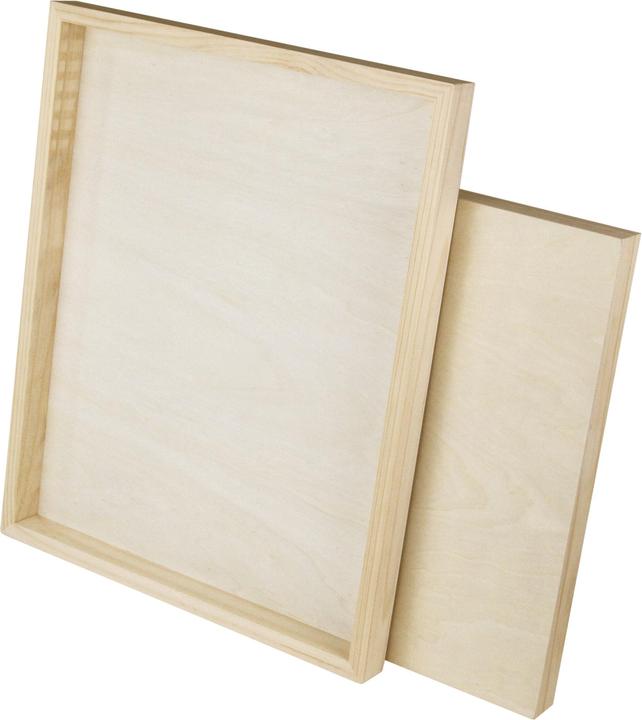 Actual product image Paintersisters Wooden painting ground set of 2