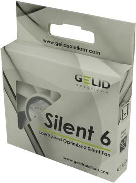 Image du produit Gelid FN-SX06-38 Système de refroidissement de l'ordinateur Boîtier de l'ordinateur Ventilateur (60 mm, 1 x)