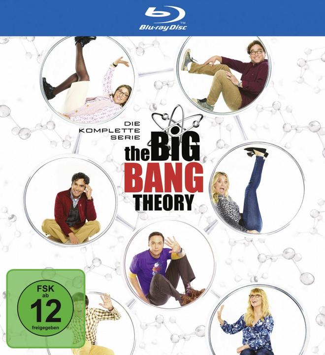 Big Bang Theory - Kompl. BOX (BR) 25Disc Die komplette Serie, 280 Episoden (Blu-ray, 2022, Deutsch, Englisch, Tschechisch)