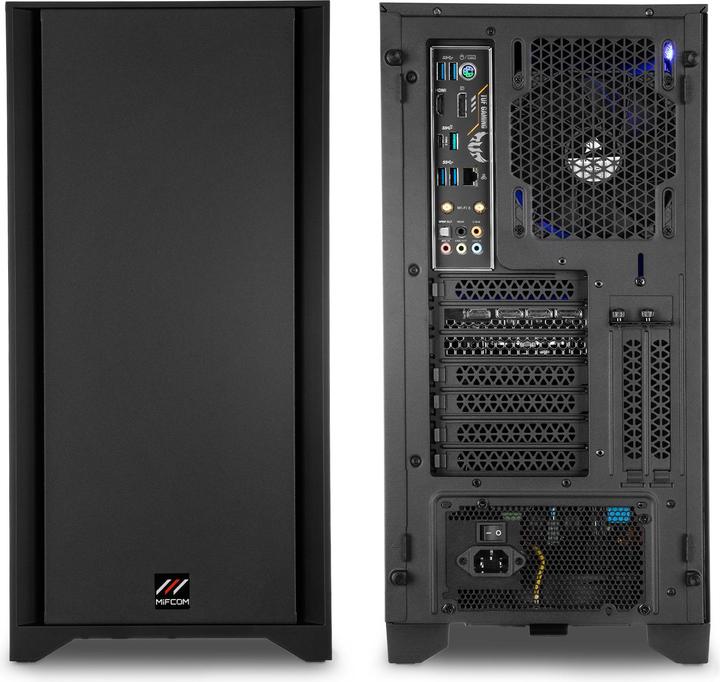 Actual product image Mifcom Savage RTX3080 Core i7 12th Advanced (1500 GB, 32 GB, Intel Core i7-12700K, GeForce RTX 3080)