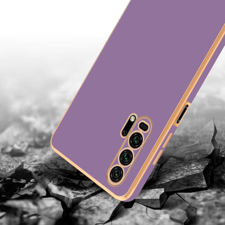 Actual product image Cadorabo Case for Honor 20 PRO in TPU with camera protection LM130 Style (Honor 20 Pro)