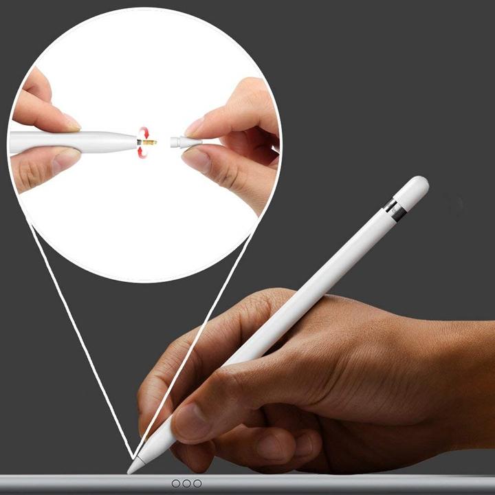 Actual product image Deltalabs Apple Pencil (1. & 2. Gen. / Pro) Ersatz Spitze iPad Pro Stylus Touch Pen