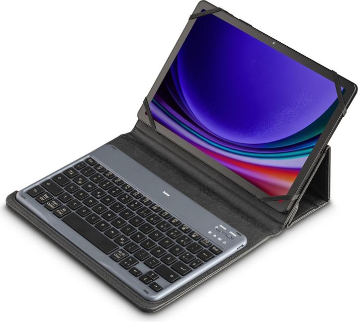 Produktbild Hama Bluetooth®-Tastatur Travel 500 für Tablets 7-11, Case, Schw., QWERTZ DE (00125137) (DE)
