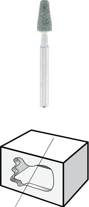 Produktbild Dremel Silizium-Karbid-Schleifstein Ø 4,8 mm (3 Stück)