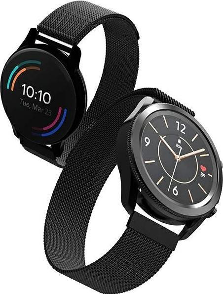 Actual product image pasek Mesh Apple Watch 42mm czarny/black (Stainless steel)