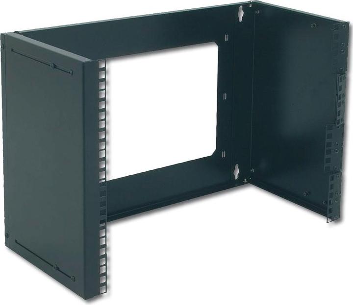 Actual product image Digitus 8U wall mount patch holder 3608x528x225 mm depth adjustable (8 RU, 19 inch rack)