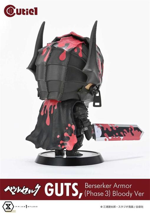Produktbild Prime 1 Studio Berserk Cutie1 PVC Figur Guts Berserker Armor (Phase 3) Bloody Ver. 12 cm