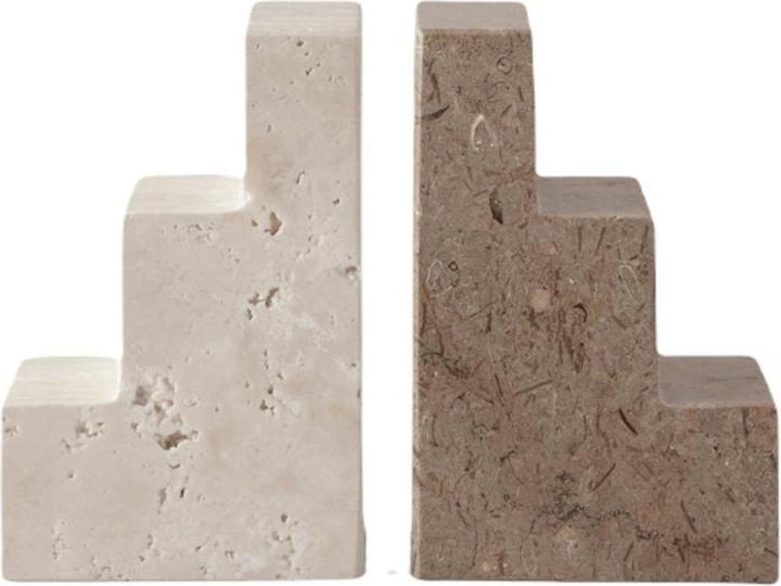 Productafbeelding Printworks Boekensteun beige (9 x 6 x 6 cm)