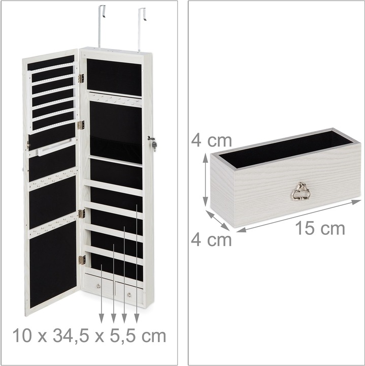 Produktbild Relaxdays Schmuckschrank