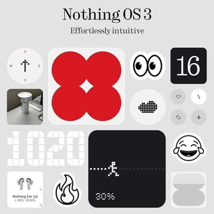 Image du produit Nothing Phone (3a) (256 Go, Bleu, 6.77", Double SIM, 5G)