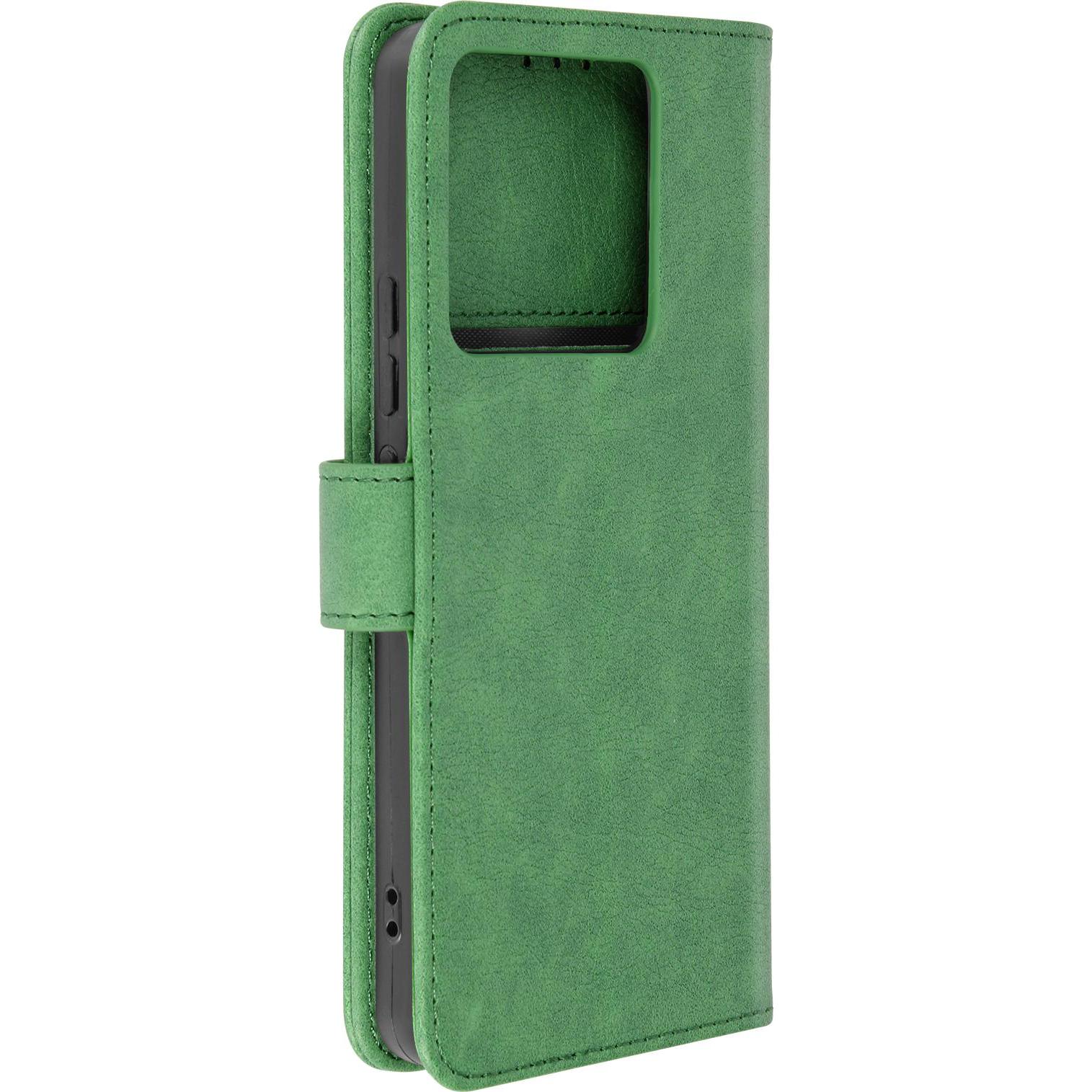 Thumbnail - Avizar Chesterfield Wallet Cover Series (Xiaomi Redmi Note 13 Pro), Smartphone Hülle, Grün