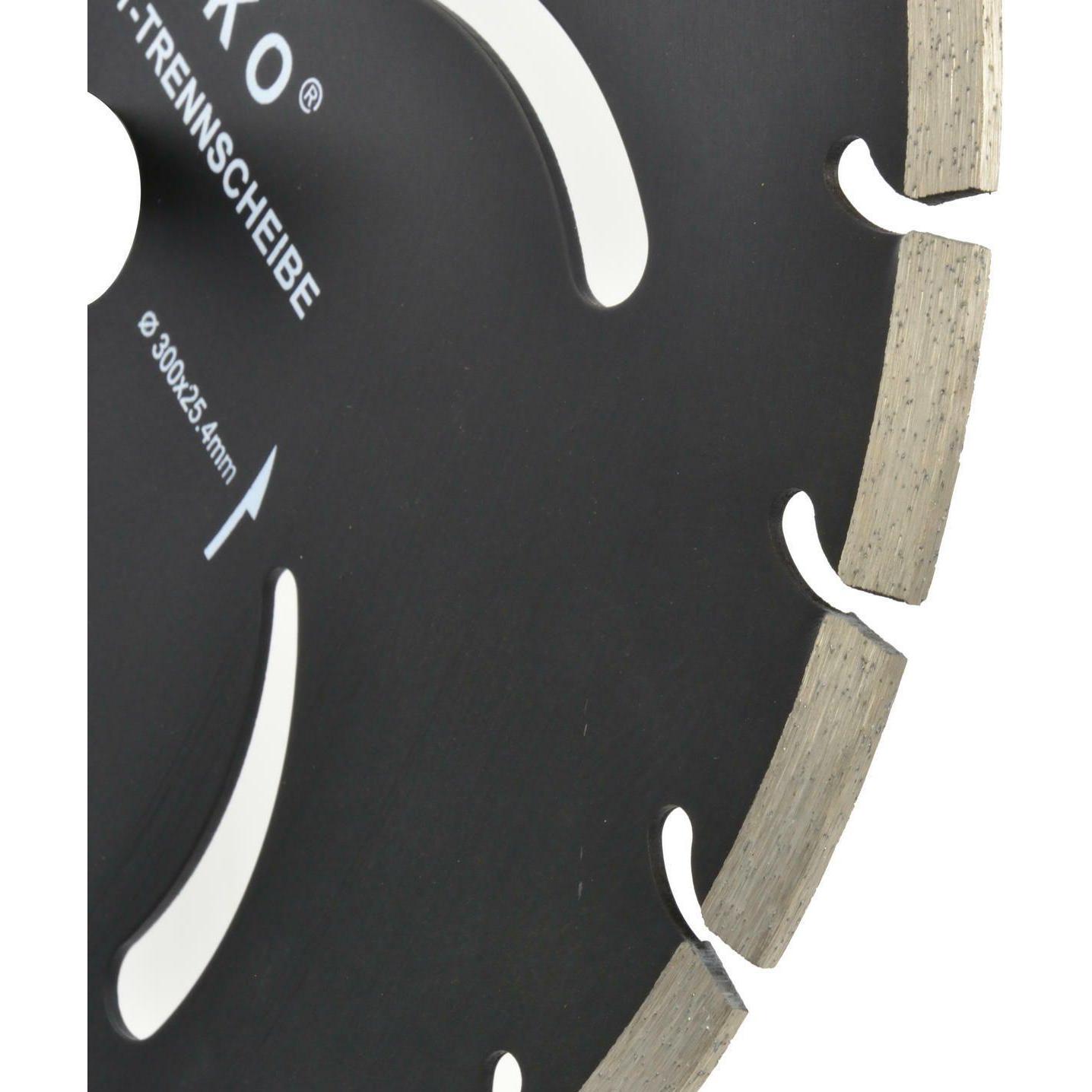 Thumbnail - GEKO, Schleifmittel, Diamant-Segment-Trennscheibe, 300x10x25,4 mm