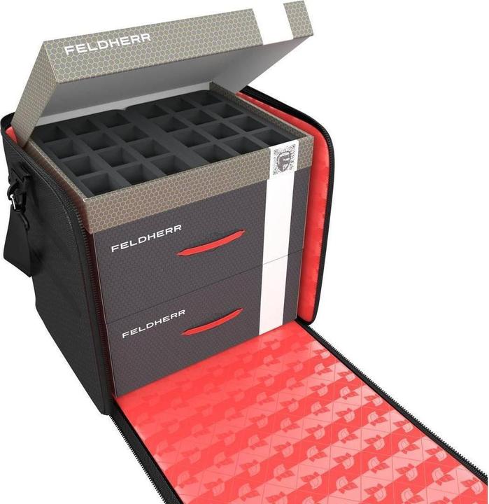 Feldherr GENERAL 370 Tasche mit Lagerboxen FSLB150 FSLB055 für Adeptus Mechanic (Cartone, Schiuma solida)