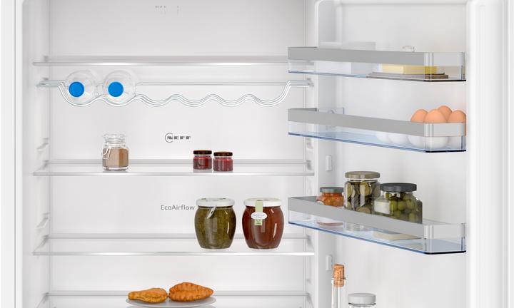 Actual product image Neff N 50, built-in fridge-freezer with bottom freezer compartment, 193.5 x 70.8 cm, flat hinge, KB7962F (383 l)