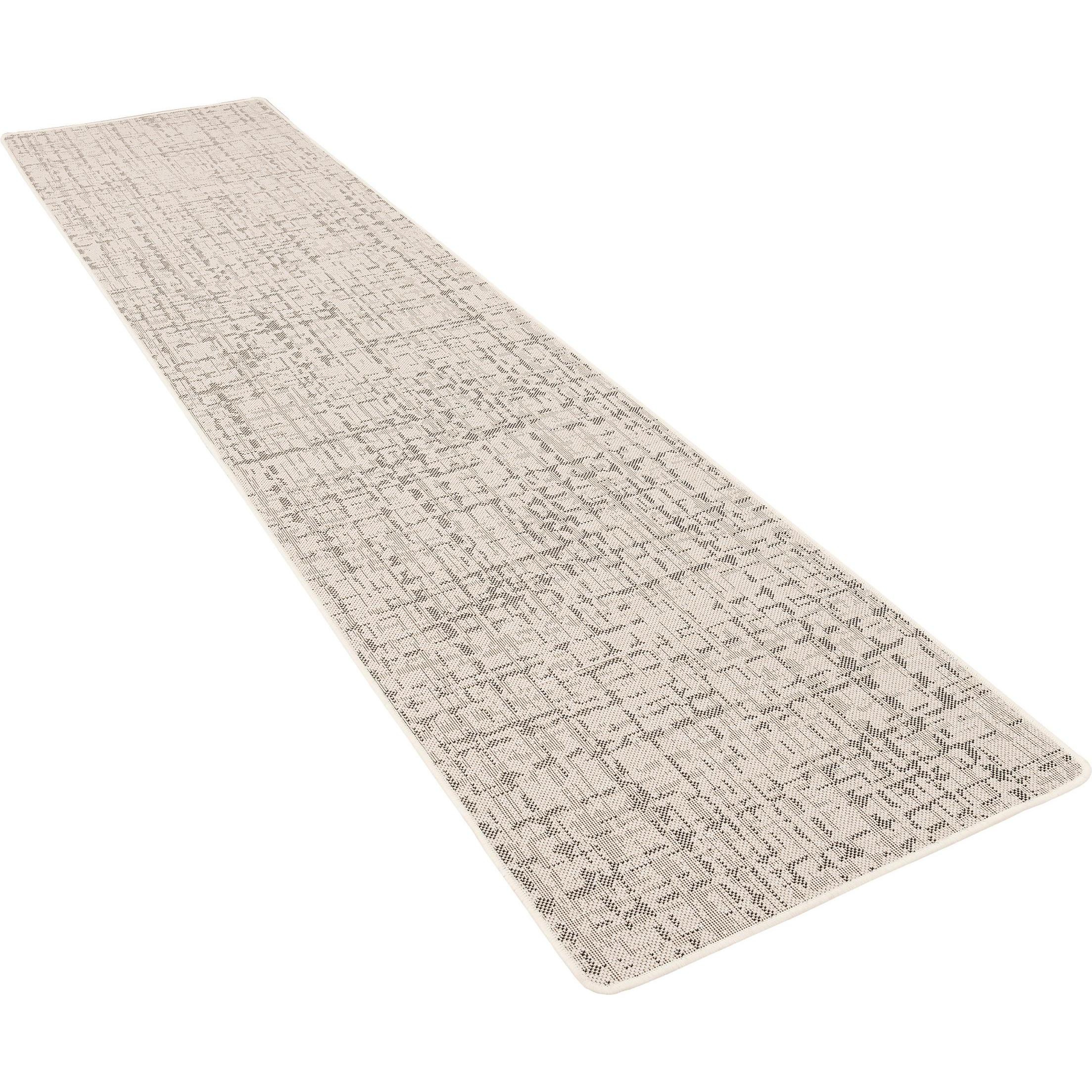 Snapstyle, Teppich, In & Outdoor Läufer Flachgewebe Oslo Honig Trend (80 x 400 cm)