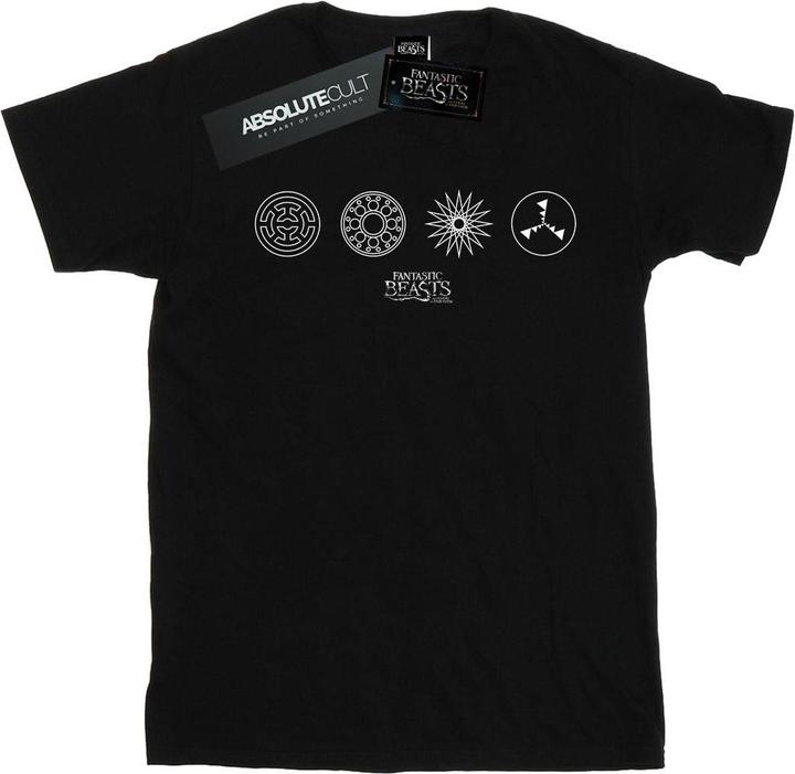 Produktbild Fantastic Beasts Circular Icons TShirt (XXL)