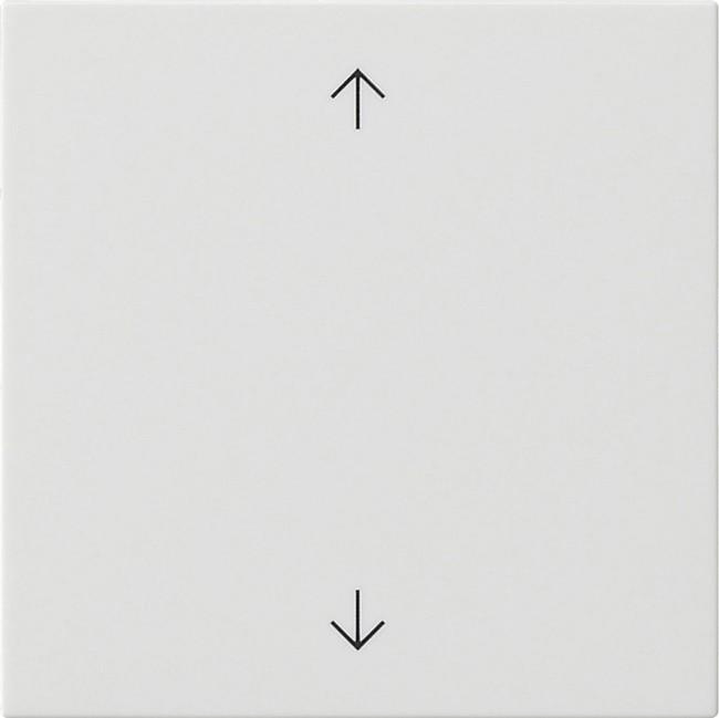 Actual product image Gira Rocker 1f Arrows System 55 Pure white 538903