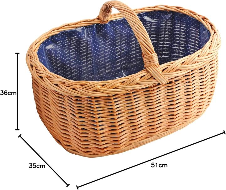 Produktbild ForYourProtection Einkaufskorb mit Schutzfolie