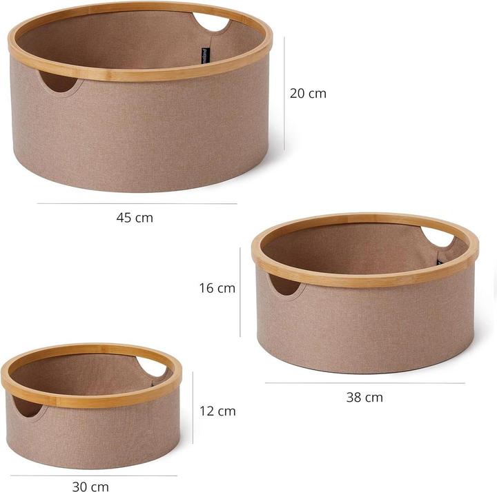 Produktbild Lumaland Aufbewahrungsbox (45 cm, 3x)