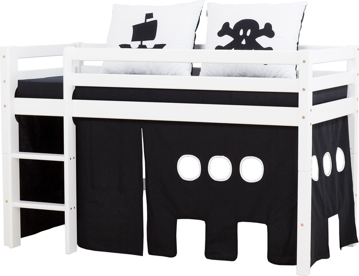 Image du produit Hoppekids Rideau pour lit mi-hauteur 70x160 cm - pirate (35-1008-BW-07M) - Bundle