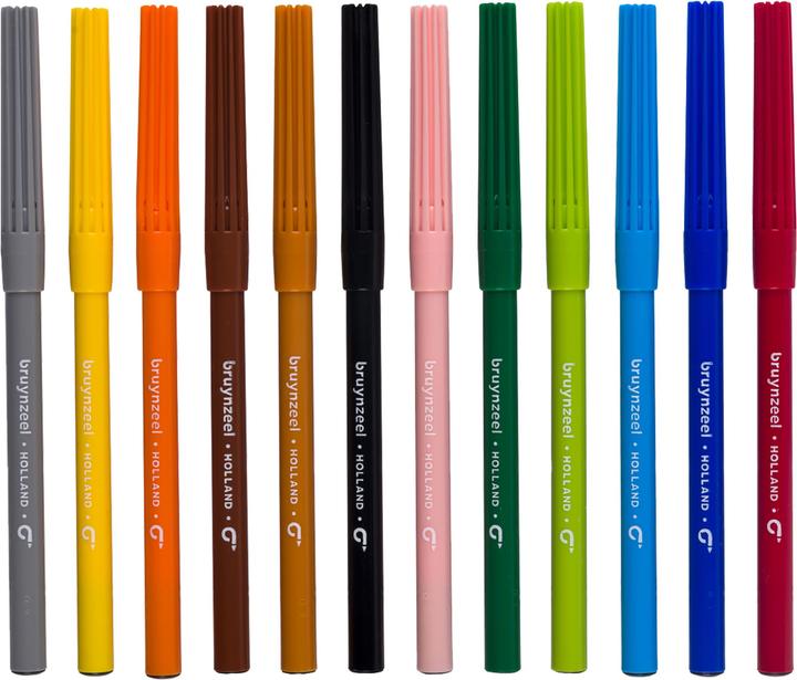 Immagine prodotto Bruynzeel Pennarelli per bambini, 12 pezzi. (12 x)