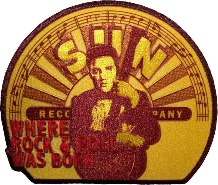 Image du produit Elvis - Patch à repasser WHERE R&R WAS BORN (8.20 x 10 cm)