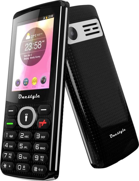 Produktbild Onestyle Mobiltelefon B10 schwarz (2.40", 0.80 Mpx, 2G)