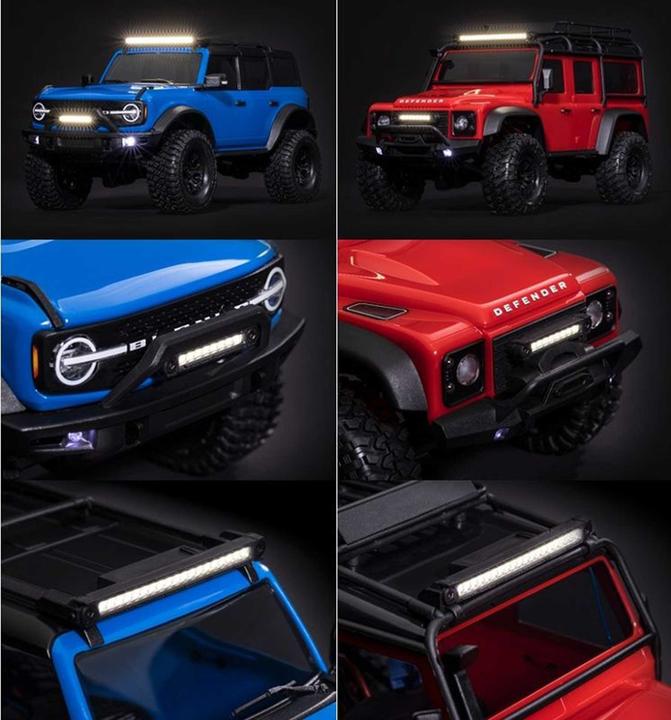 Image du produit Traxxas Kit De Rampes Lumineuses à LED Trx-4m