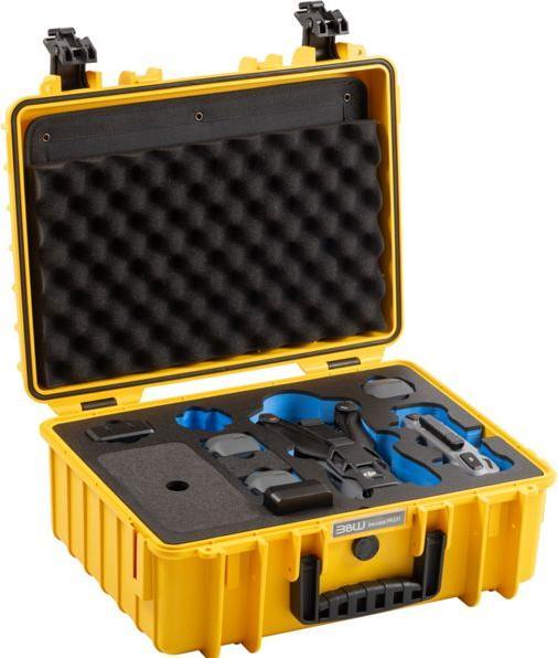 B&W International B&W drone.case PP.221 gelb für DJI Mavic 4 Pro (Drohnen Koffer, Dji Mavic 4 Pro)